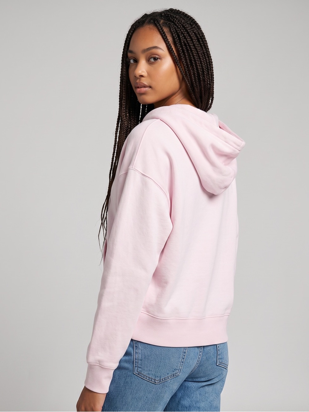 Universal Thread - NWT - Light Pink Zip-Up Hoodie - Picture 3 of 3